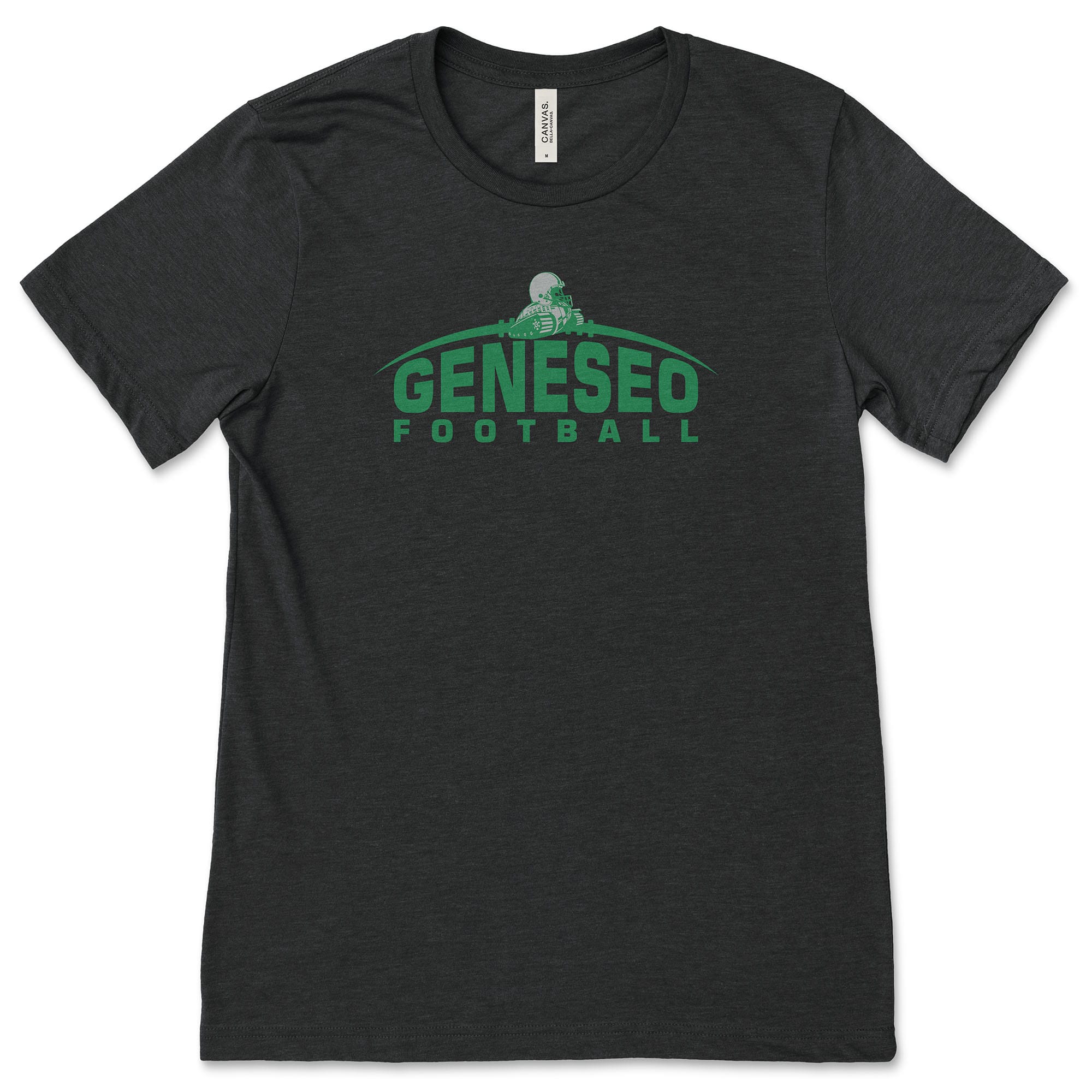 Geneseo Green Machine Football | GF20 (Kelly, Grey) | Unisex Tee