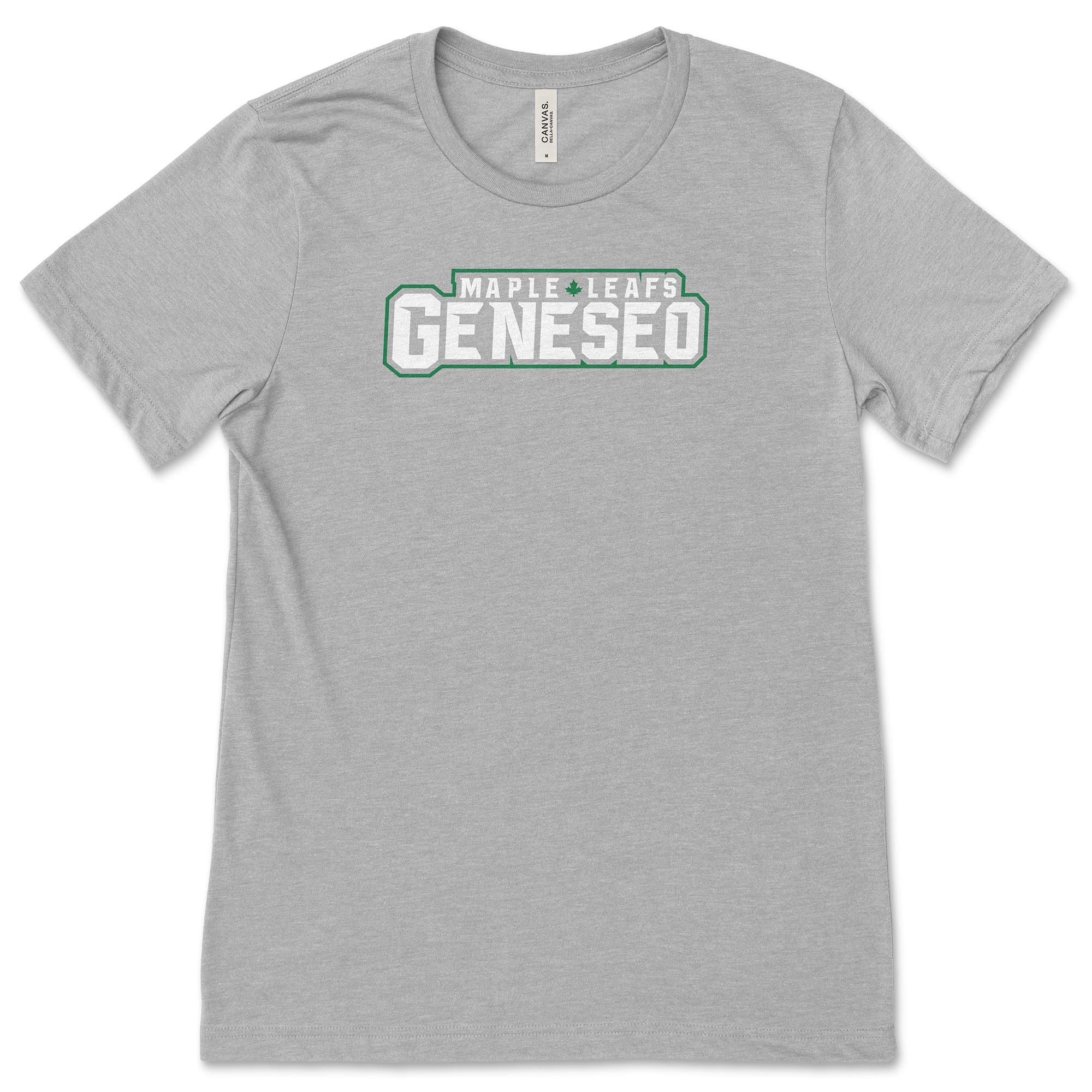 Geneseo Maple Leafs | GG17 (Kelly Green, White) | Unisex Tee