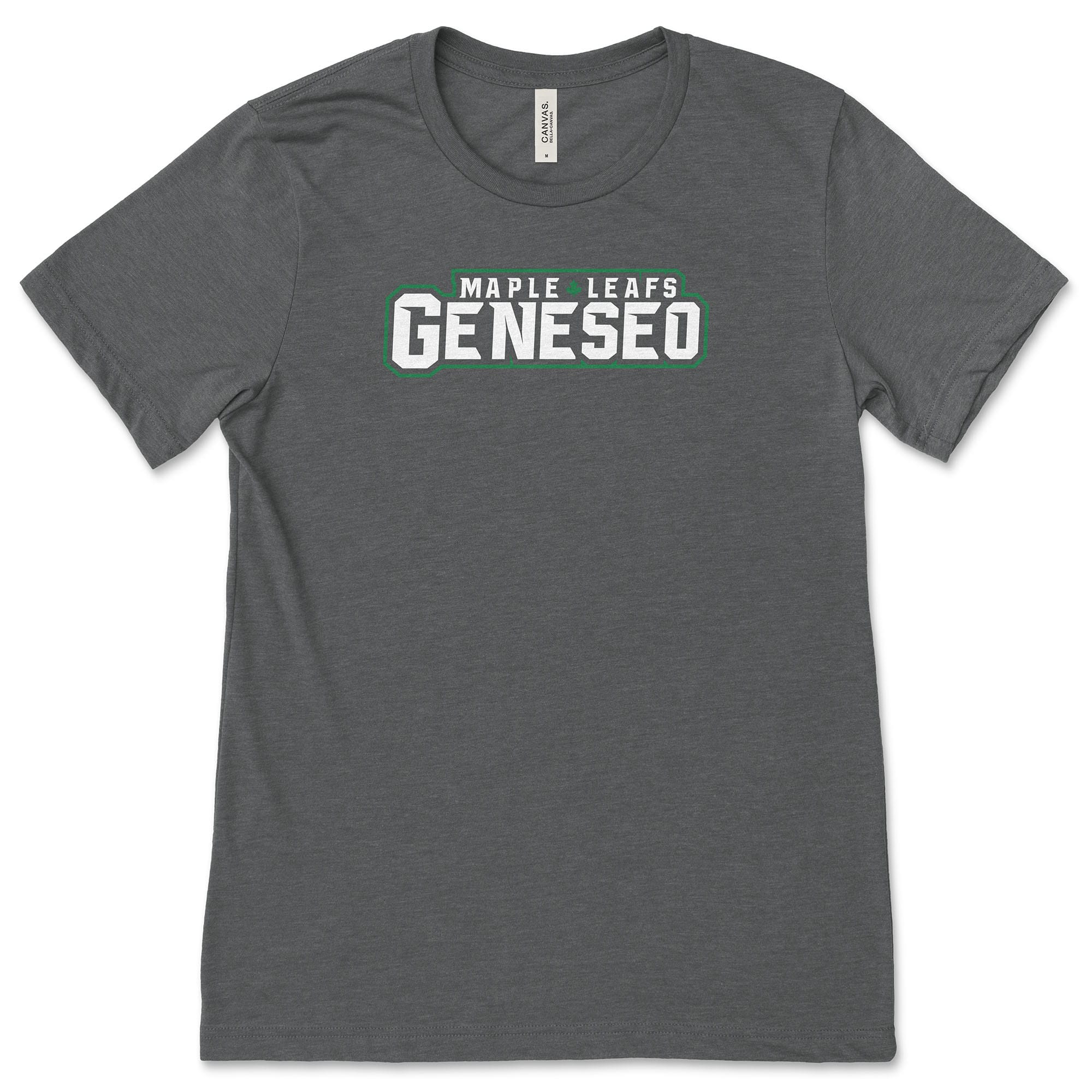 Geneseo Maple Leafs | GG17 (Kelly Green, White) | Unisex Tee
