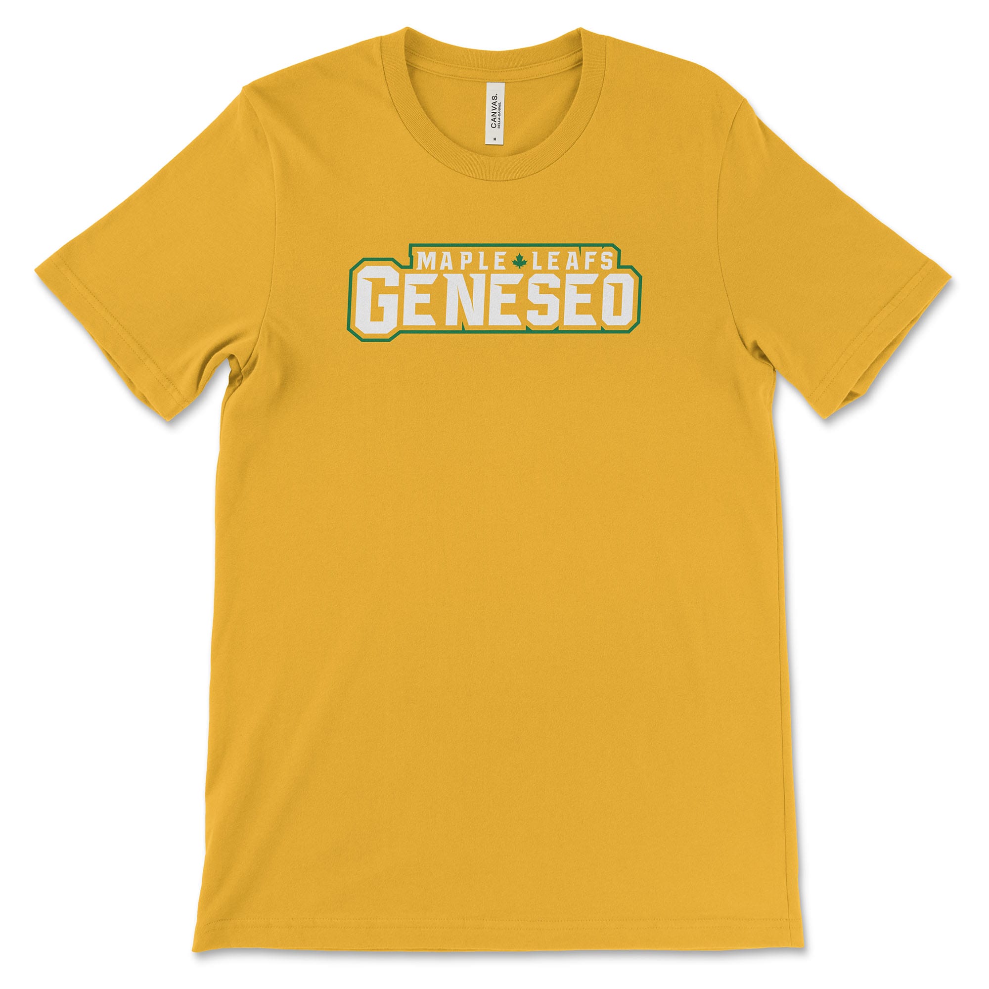 Geneseo Maple Leafs | GG17 (Kelly Green, White) | Unisex Tee