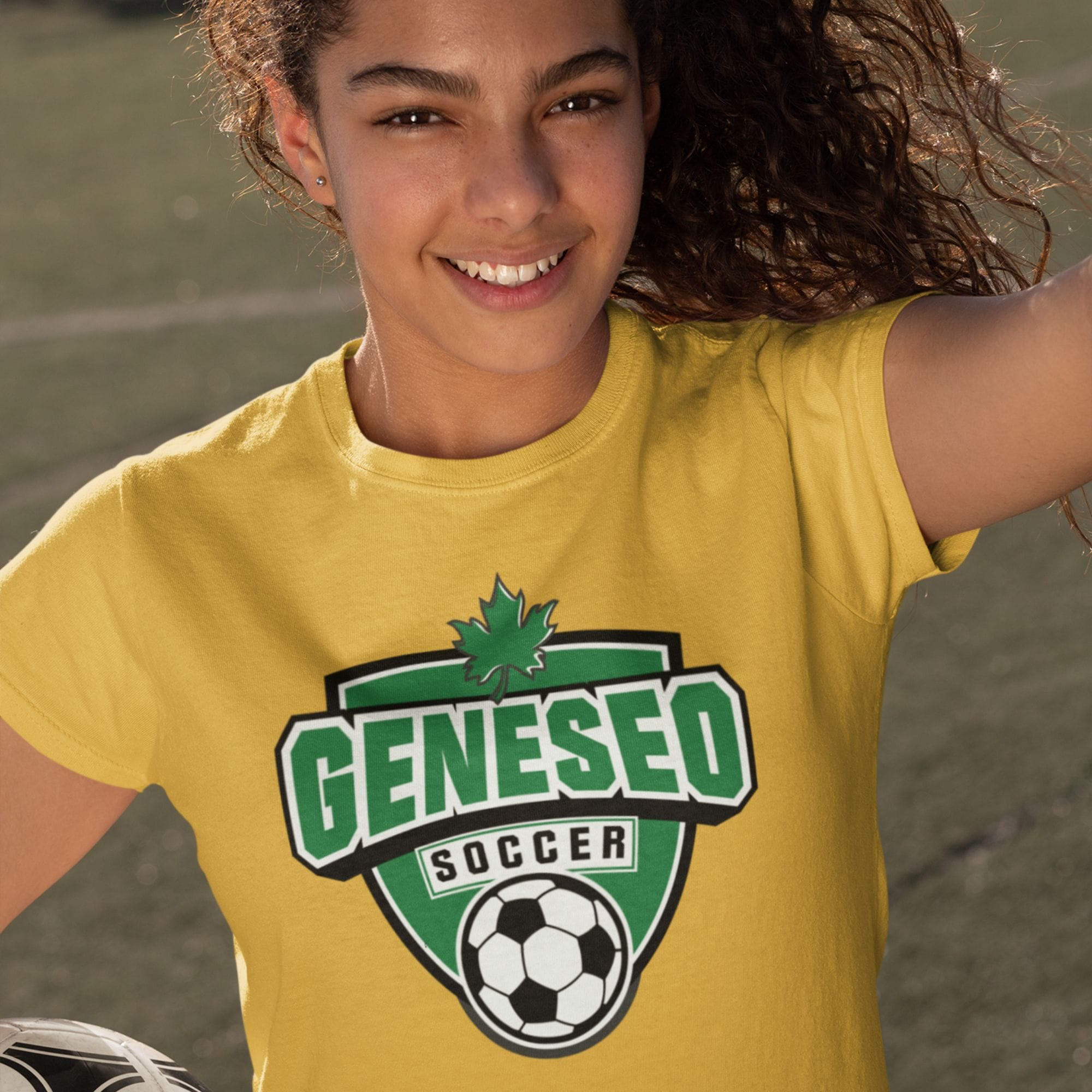 Geneseo Soccer | GS1 (White, Kelly, Black) | Unisex Tee