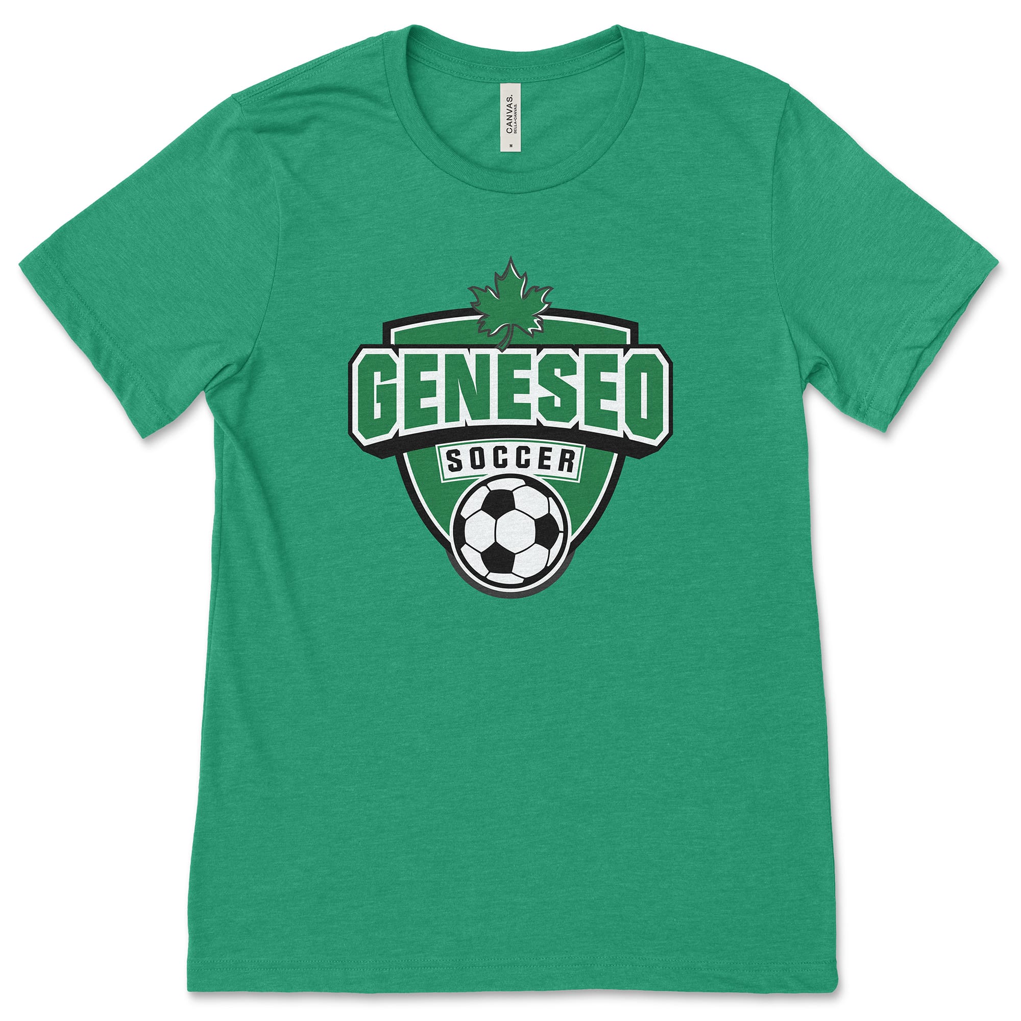 Geneseo Soccer | GS1 (White, Kelly, Black) | Unisex Tee
