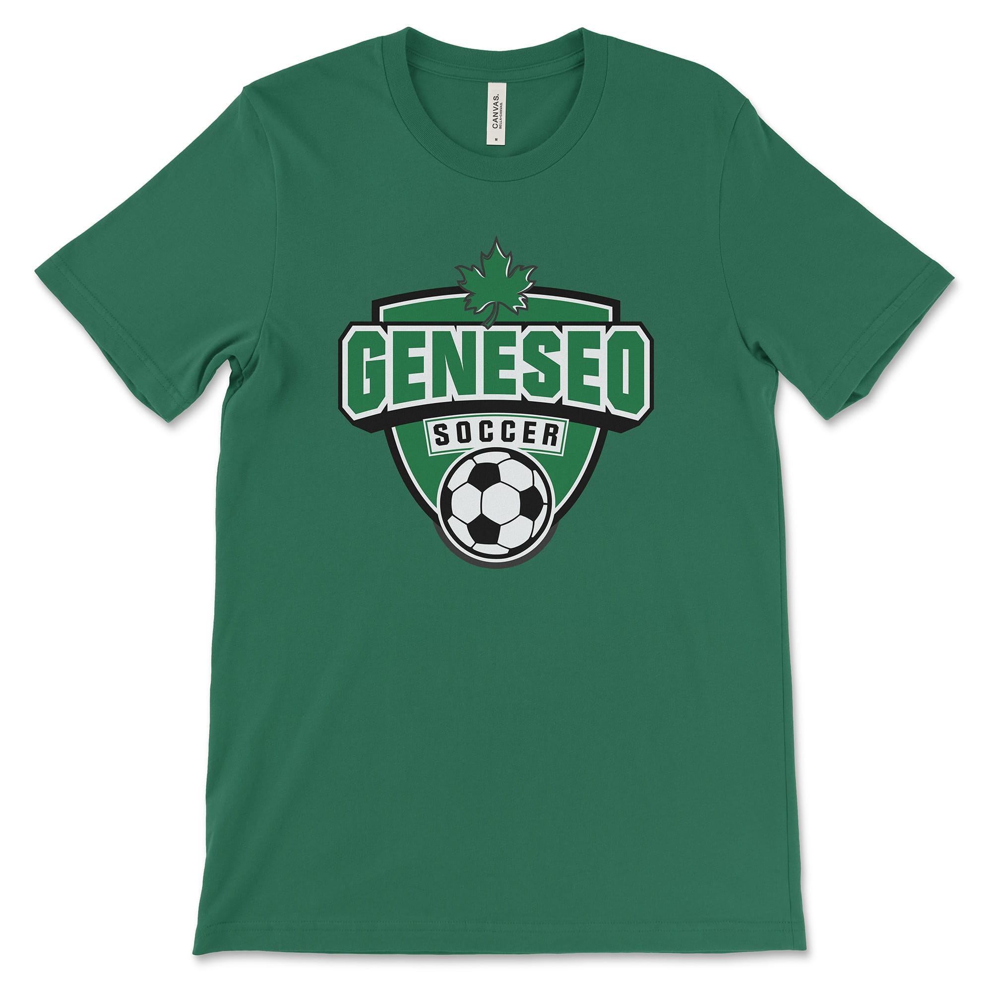 Geneseo Soccer | GS1 (White, Kelly, Black) | Unisex Tee