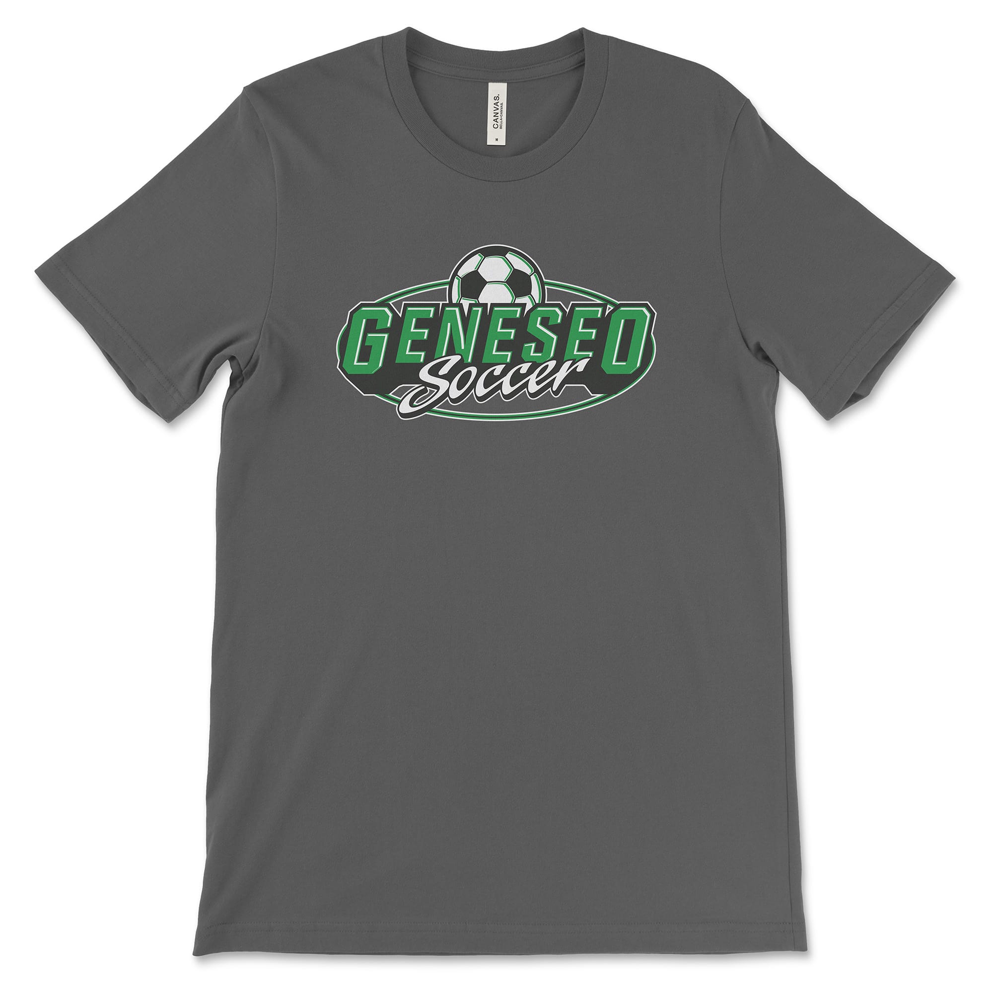Geneseo Soccer | GS6 (White, Kelly, Black) | Unisex Tee