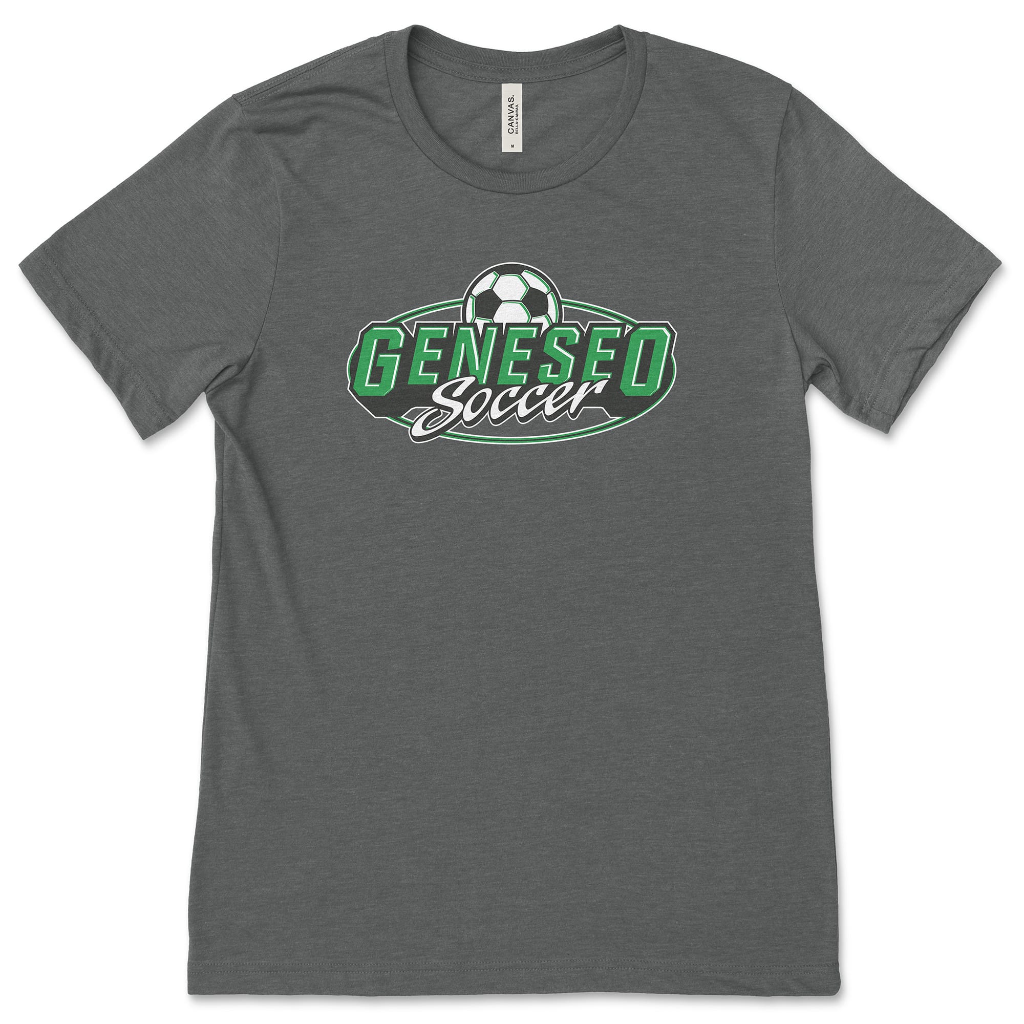 Geneseo Soccer | GS6 (White, Kelly, Black) | Unisex Tee