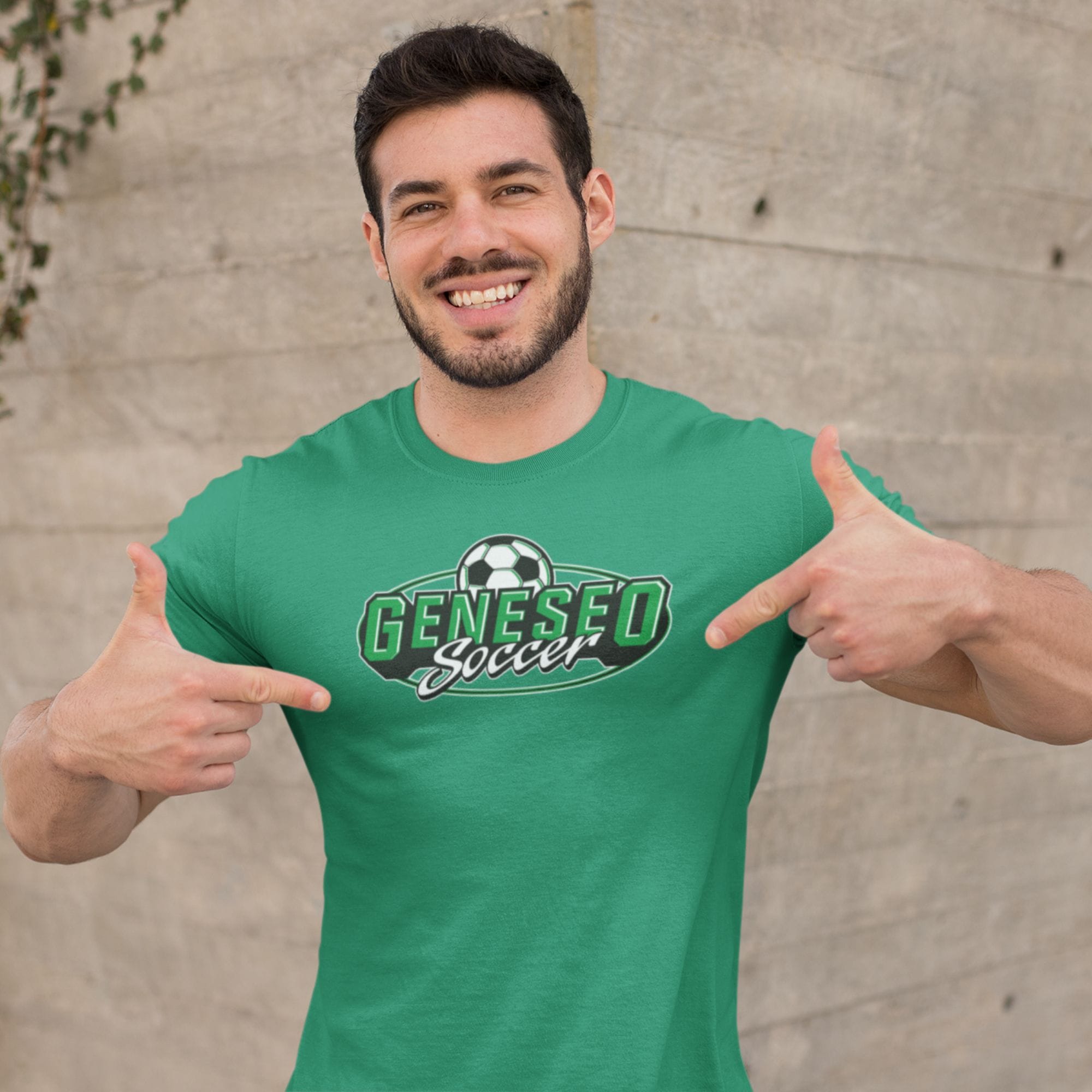 Geneseo Soccer | GS6 (White, Kelly, Black) | Unisex Tee