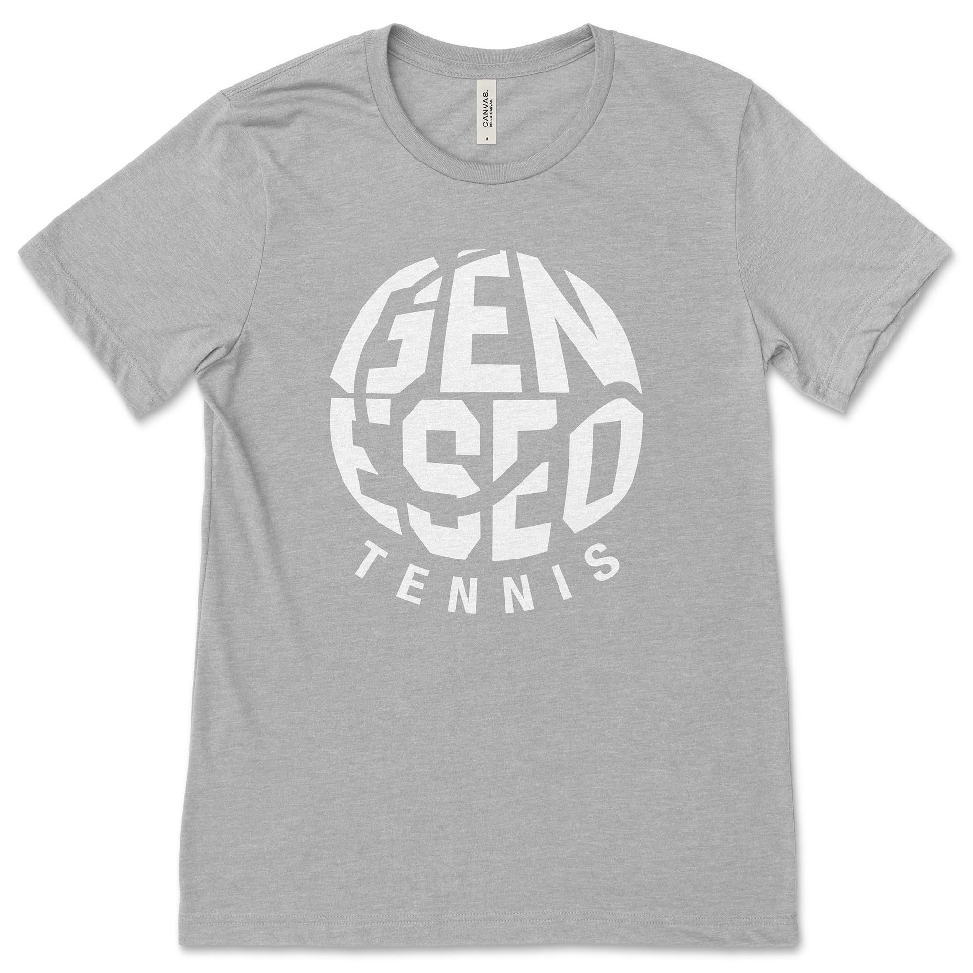Geneseo Tennis | GTN20 (White) | Unisex Tee