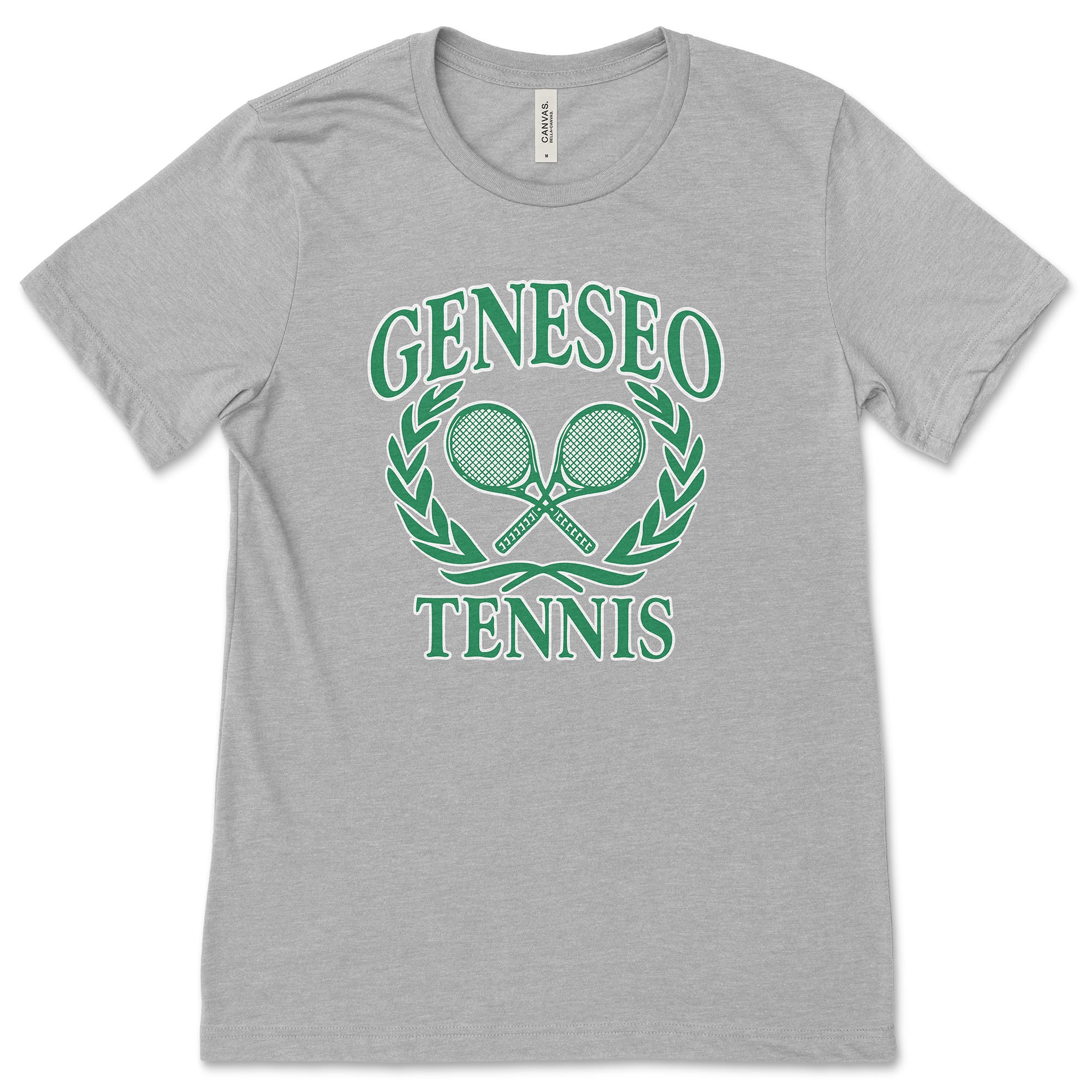 Geneseo Tennis | GTN7 (White, Kelly) | Unisex Tee