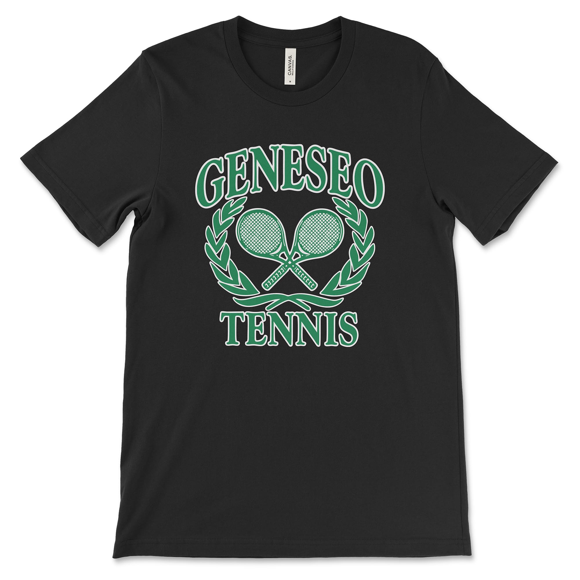 Geneseo Tennis | GTN7 (White, Kelly) | Unisex Tee