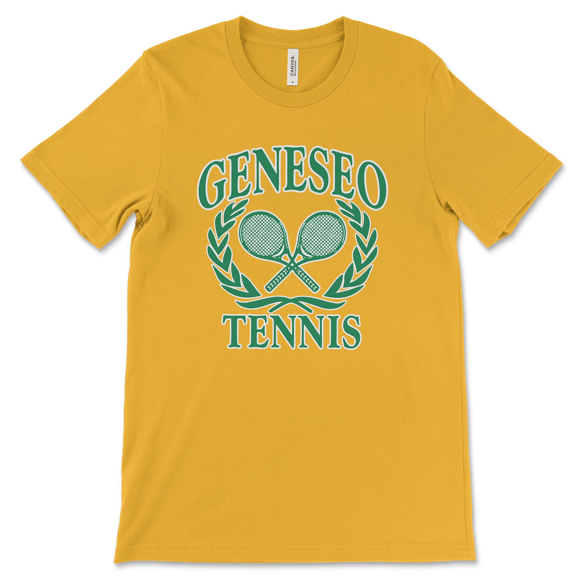 Geneseo Tennis | GTN7 (White, Kelly) | Unisex Tee