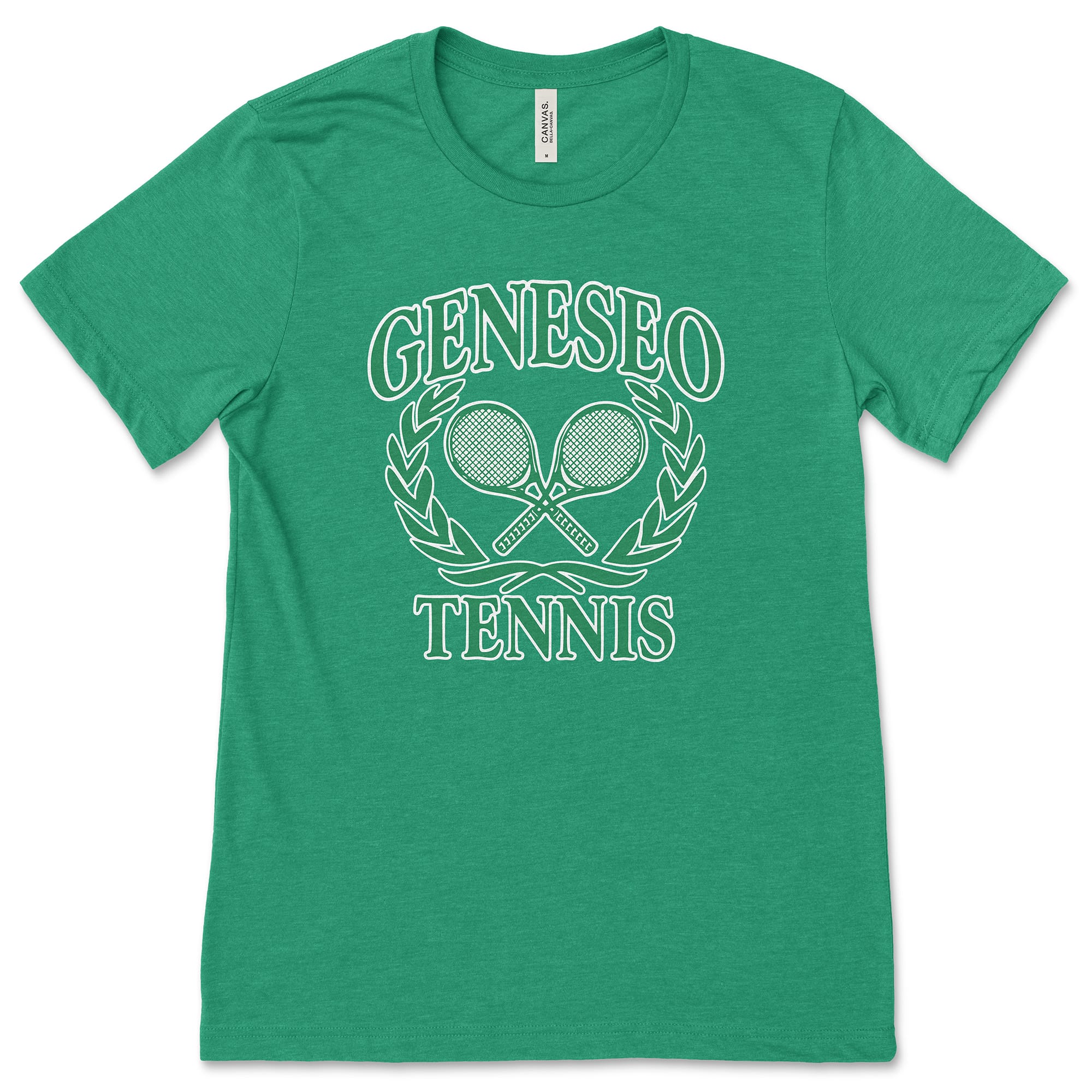 Geneseo Tennis | GTN7 (White, Kelly) | Unisex Tee