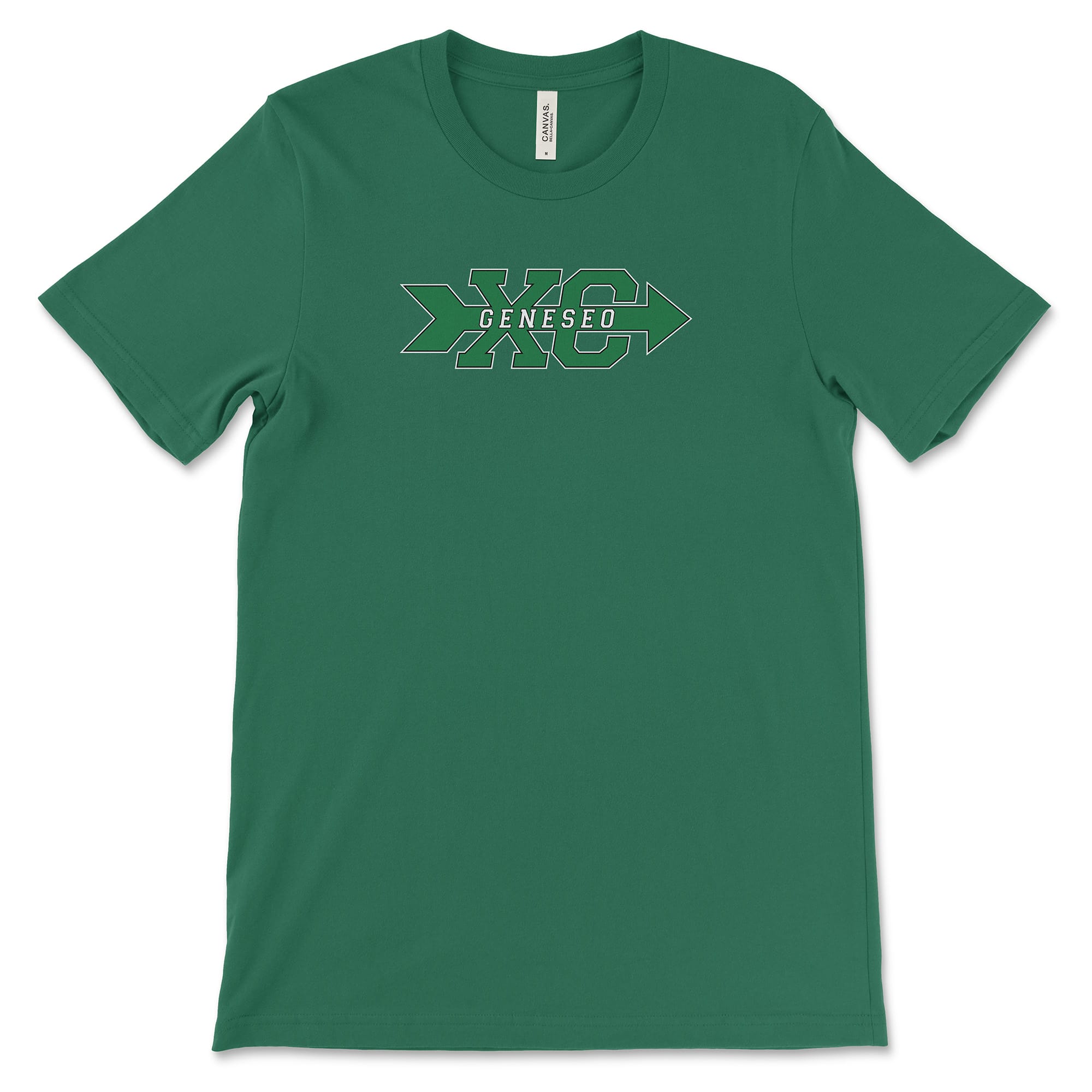 Geneseo Cross Country | GTXC1 (Kelly, White, Black) | Unisex Tee