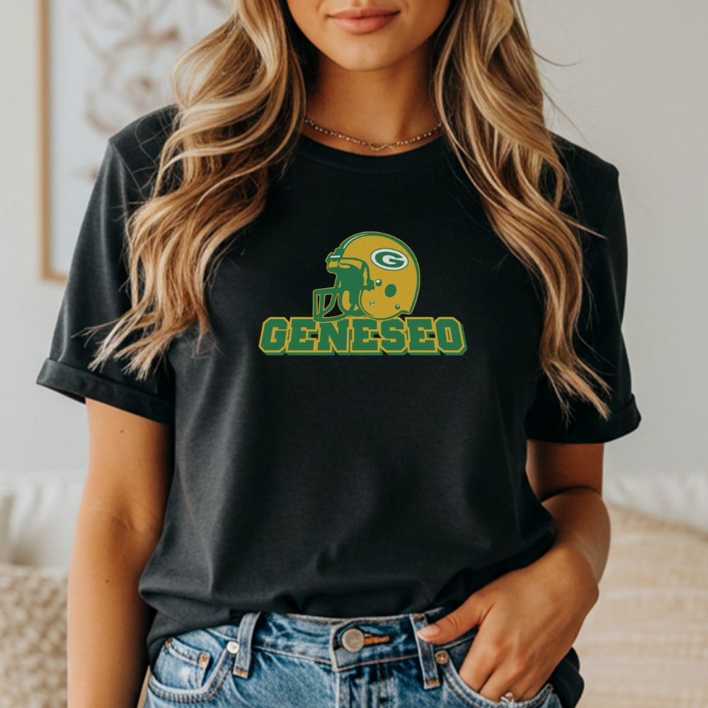 Geneseo Football | GF10 (Gold, Kelly, White) | Unisex Tee