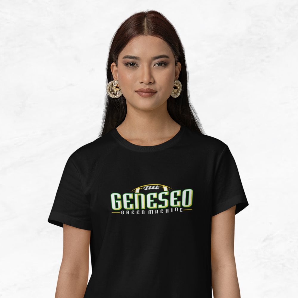 Geneseo Green Machine Football | GF22 (White, Kelly, Gold) | Unisex Tee