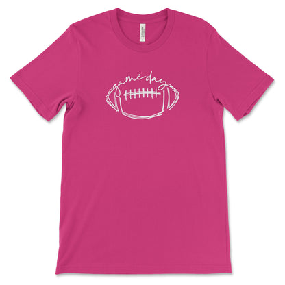 Gameday Football | GF4 (White) | Unisex Tee