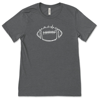 Gameday Football | GF4 (White) | Unisex Tee