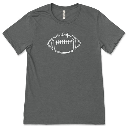 Gameday Football | GF4 (White) | Unisex Tee