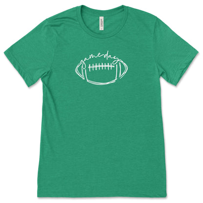 Gameday Football | GF4 (White) | Unisex Tee