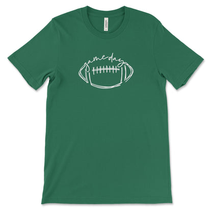 Gameday Football | GF4 (White) | Unisex Tee