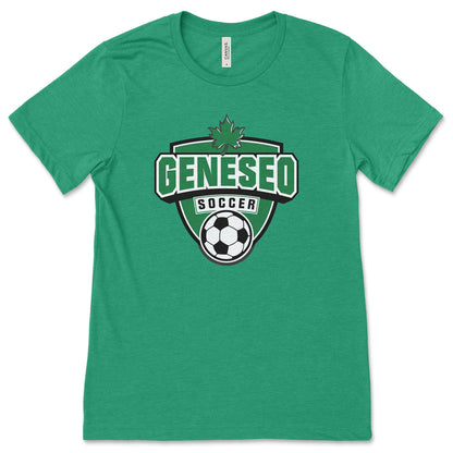 Geneseo Soccer | GS1 (White, Kelly, Black) | Unisex Tee