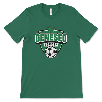 Geneseo Soccer | GS1 (White, Kelly, Black) | Unisex Tee