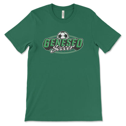 Geneseo Soccer | GS6 (White, Kelly, Black) | Unisex Tee