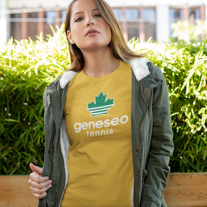 Geneseo Tennis | GTN10 (White, Kelly) | Unisex Tee