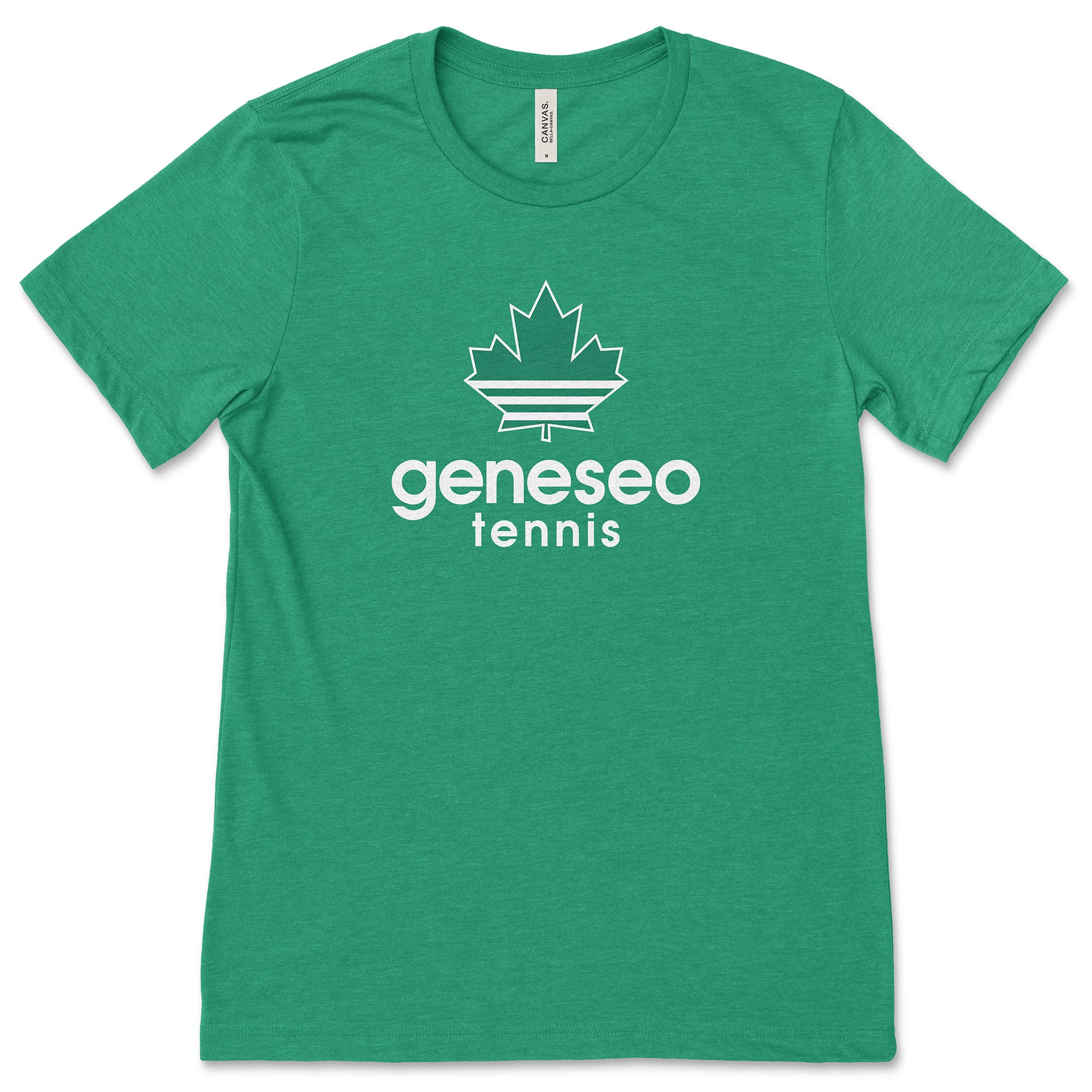 Geneseo Tennis | GTN10 (White, Kelly) | Unisex Tee
