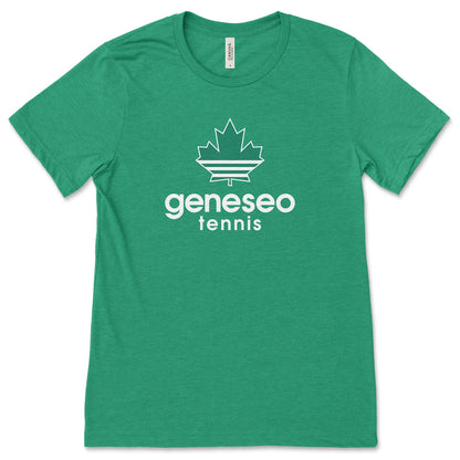 Geneseo Tennis | GTN10 (White, Kelly) | Unisex Tee