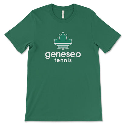 Geneseo Tennis | GTN10 (White, Kelly) | Unisex Tee