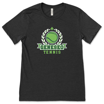 Geneseo Tennis | GTN11 (White, Green) | Unisex Tee