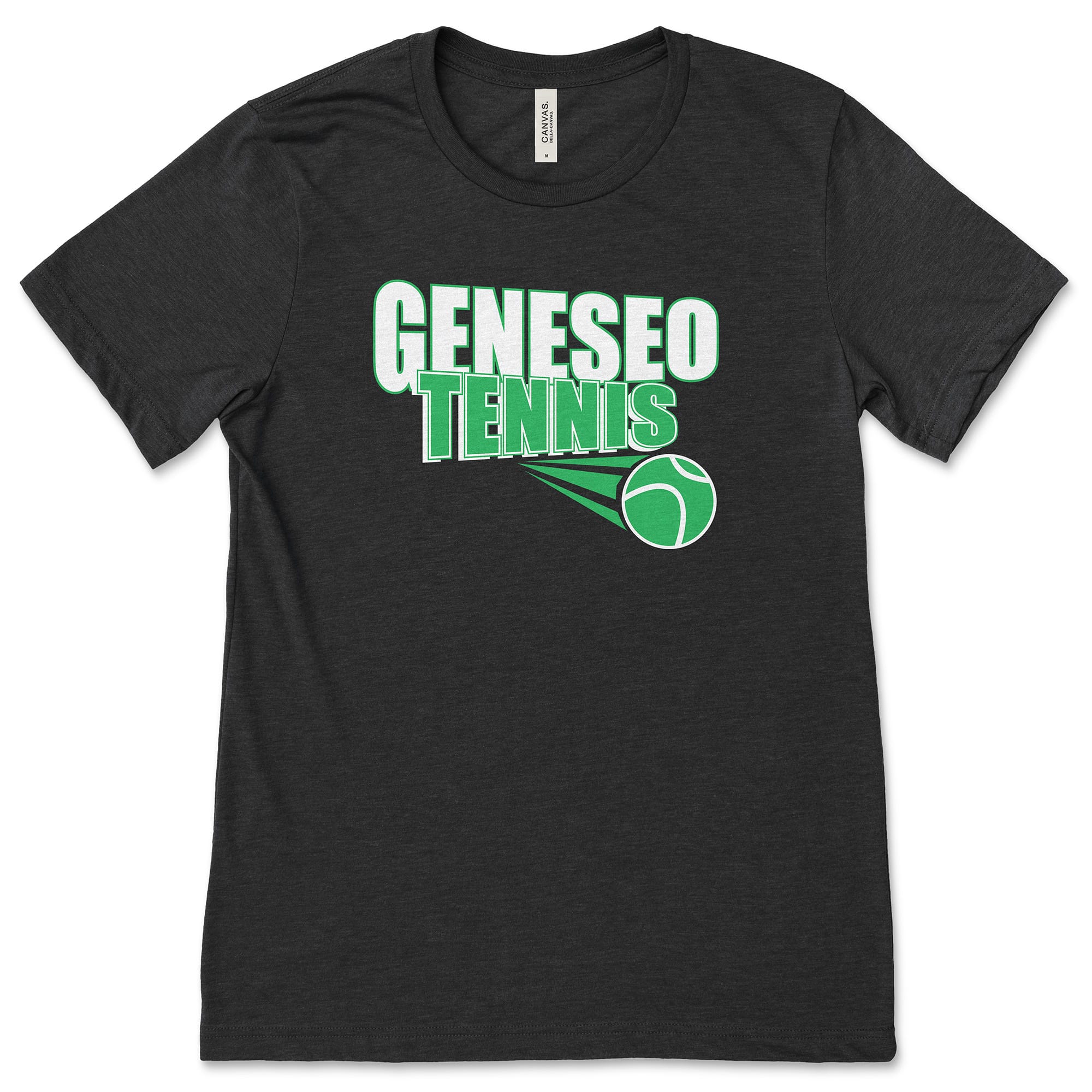 Geneseo Tennis | GTN14 (White, Kelly) | Unisex Tee