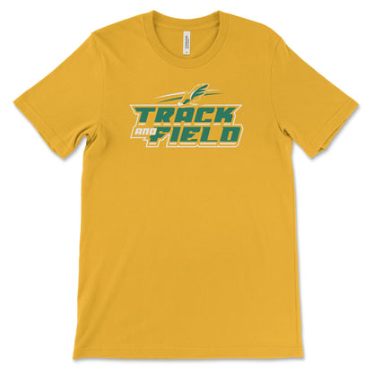 Geneseo Track & Field | GTXC5 (White, Kelly) | Unisex Tee