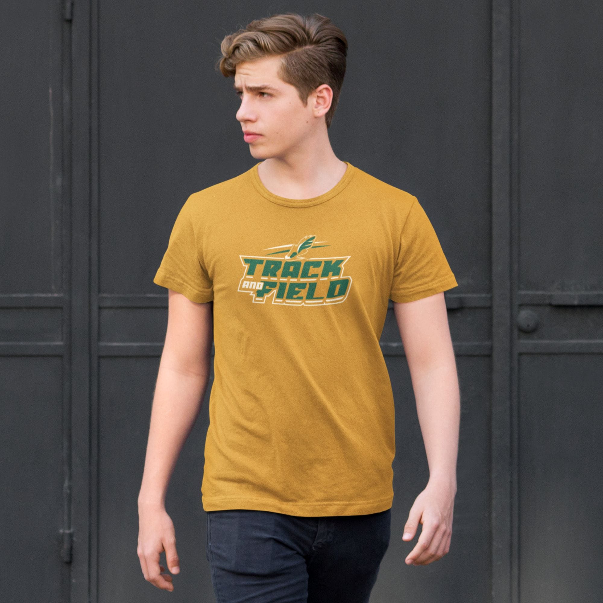 Geneseo Track & Field | GTXC5 (White, Kelly) | Unisex Tee
