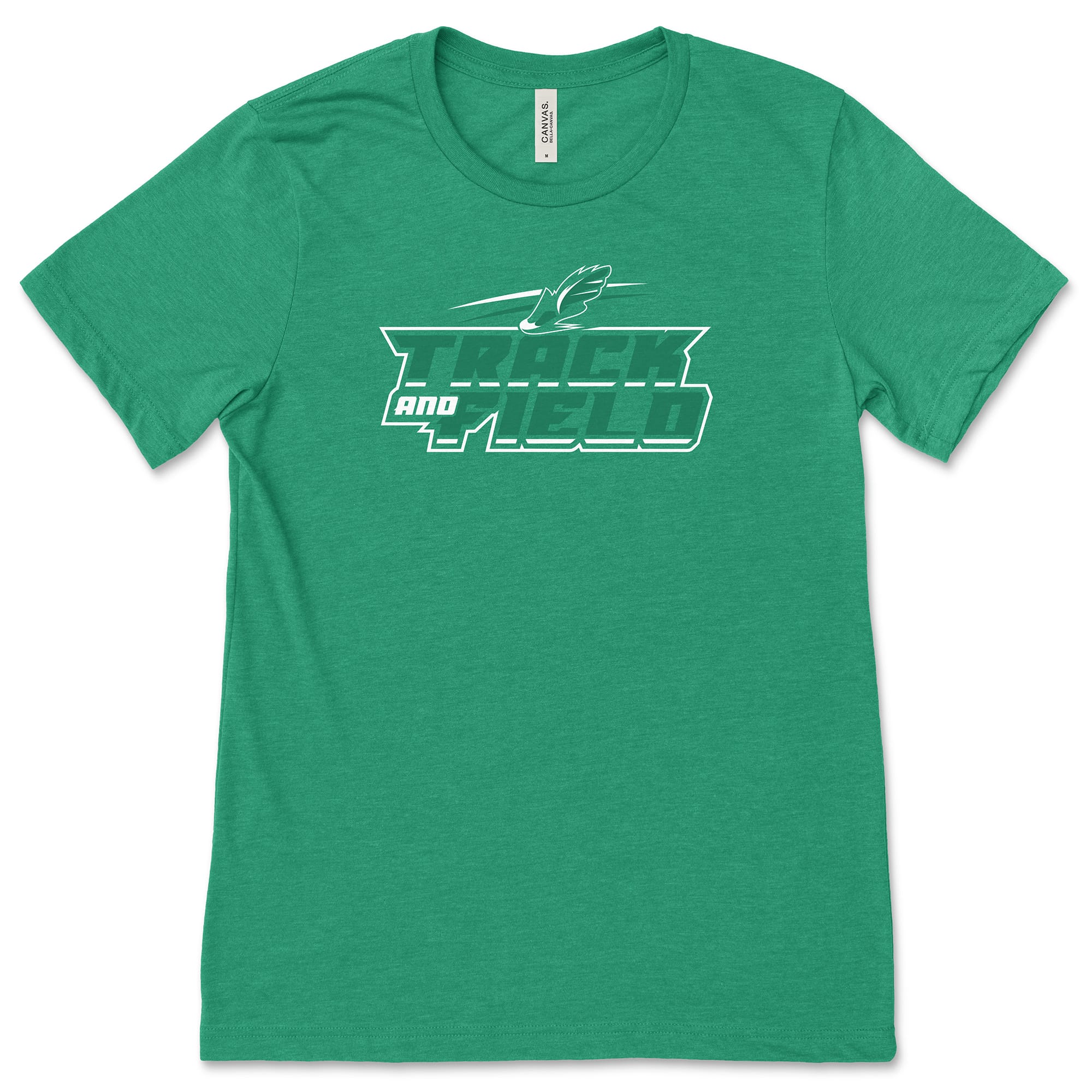 Geneseo Track & Field | GTXC5 (White, Kelly) | Unisex Tee