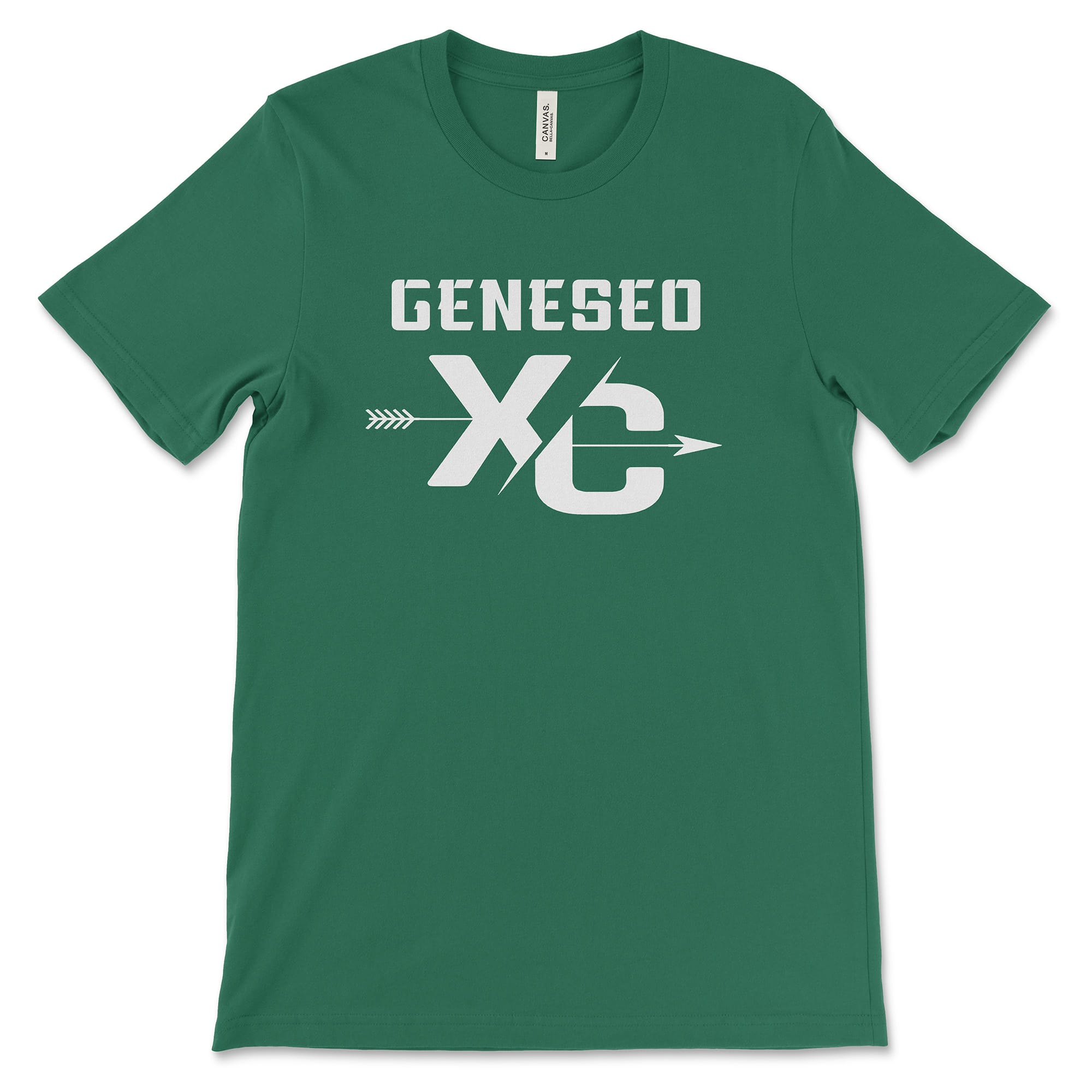 Geneseo Cross Country | GTXC6 (White) | Unisex Tee